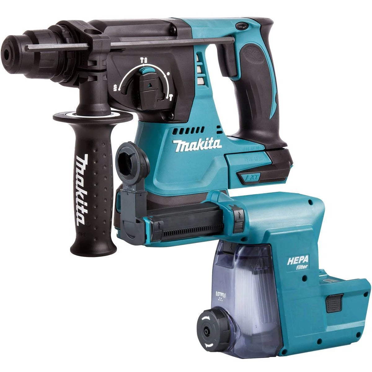 Makita DHR242Z 18V SDS+ Brushless 24mm Rotary Hammer Drill Body with Dust Extraction System (5)